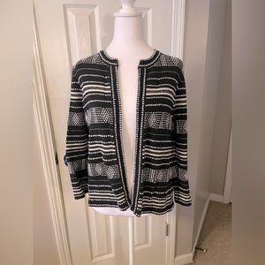 Loft Outlet Knit Blazer Jacket size M